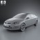 Ford Mondeo sedan Mk4 2011 3d model
