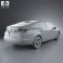 Honda FCX Clarity 2010 3d model