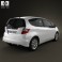 Honda Fit (Jazz) Base 2012 3d model