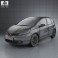 Honda Fit (Jazz) Base 2012 3d model