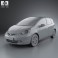 Honda Fit (Jazz) Base 2012 3d model