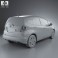 Honda Fit (Jazz) Base 2012 3d model