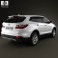 Hyundai Santa Fe 2012 3d model