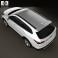Hyundai Santa Fe 2012 3d model