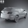 Hyundai Santa Fe 2012 3d model
