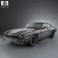 Jaguar XJ-S coupe 1975 3d model