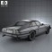 Jaguar XJ-S coupe 1975 3d model