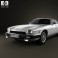 Jaguar XJ-S coupe 1975 3d model