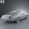 Jaguar XJ-S coupe 1975 3d model
