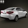 Kia Rio (K2) Sedan 2012 3d model
