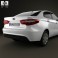 Kia Rio (K2) Sedan 2012 3d model