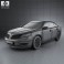 Lincoln MKS 2013 3d model