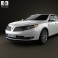 Lincoln MKS 2013 3d model