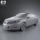 Lincoln MKS 2013 3d model