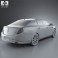 Lincoln MKS 2013 3d model