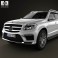 Mercedes-Benz GL-Class X166 AMG 2013 3d model