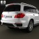 Mercedes-Benz GL-Class X166 AMG 2013 3d model
