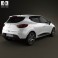 Renault Clio IV 2013 3d model