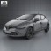 Renault Clio IV 2013 3d model