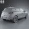 Renault Clio IV 2013 3d model