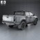 Isuzu D-Max Double Cab 2012 3d model