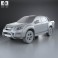 Isuzu D-Max Double Cab 2012 3d model