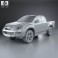 Isuzu D-Max Extended Cab 2012 3d model