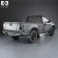 Isuzu D-Max Single Cab 2012 3d model