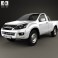 Isuzu D-Max Single Cab 2012 3d model
