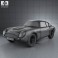 Aston Martin DB4 GT Zagato 1960 3d model