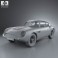 Aston Martin DB4 GT Zagato 1960 3d model