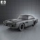 Aston Martin DB4 1958 3d model