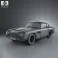 Aston Martin DB6 1965 3d model