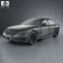 BMW 7 Series (F02) 2013 3d model