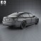 BMW 7 Series (F02) 2013 3d model