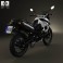 BMW F800GS 2008 3d model