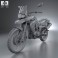 BMW F800GS 2008 3d model