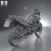 BMW F800GS 2008 3d model