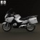 BMW R1200RT 2005 3d model