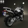 BMW R1200GS 2004 3d model