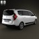 Dacia Lodgy 2012 3d model