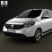 Dacia Lodgy 2012 3d model