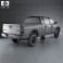 Dodge Ram 1500 Mega Cab Laramie 160-inch Box 2008 3d model