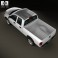 Dodge Ram 1500 Quad Cab Laramie 140-inch Box 2008 3d model