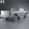 Dodge Ram 1500 Quad Cab Laramie 140-inch Box 2008 3d model