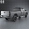 Dodge Ram 1500 Quad Cab Laramie 160-inch Box 2008 3d model