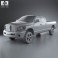Dodge Ram 1500 Quad Cab Laramie 160-inch Box 2008 3d model