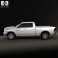 Dodge Ram 1500 Quad Cab Laramie 6-foot 4-inch Box 2012 3d model