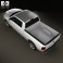Dodge Ram 1500 Quad Cab Laramie 6-foot 4-inch Box 2012 3d model