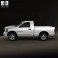 Dodge Ram 1500 Regular Cab Laramie 120-inch Box 2008 3d model